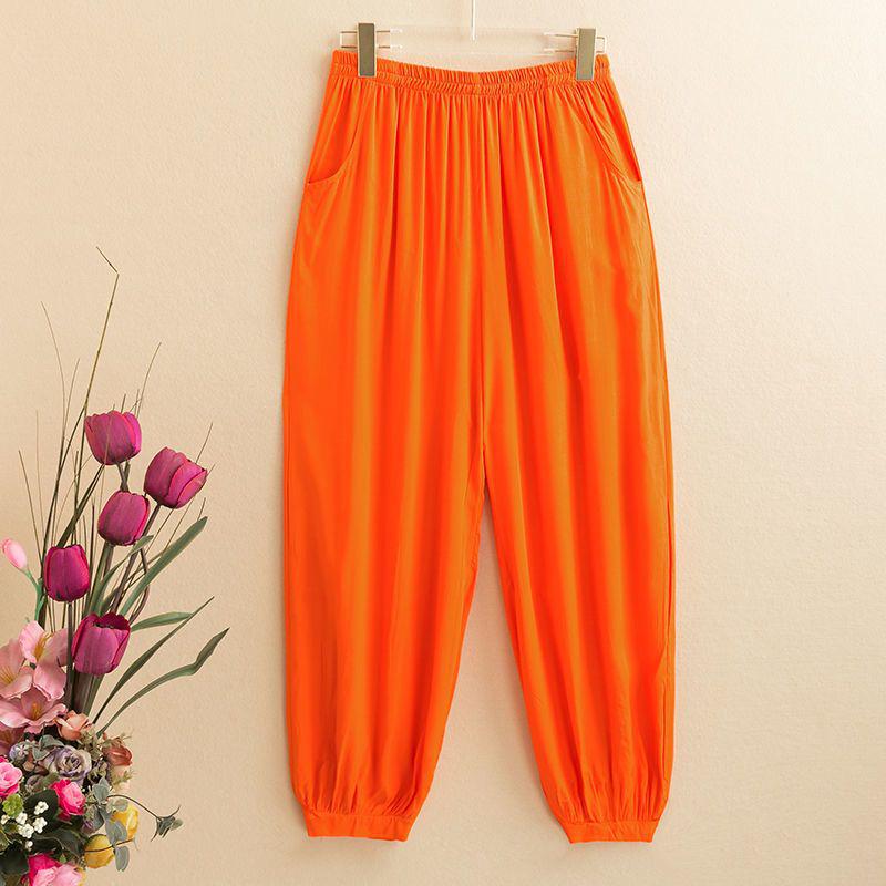 Women s Cotton Silk Lantern Yoga Pants - Casual Loose Tai Chi Wide Leg Solid Color Summer Pants L (70-90 jin)
Women s Cotton Silk Lantern Yoga Pants - Casual Loose Tai Chi Wide Leg Solid Color Summer Pants L (70-90 jin)