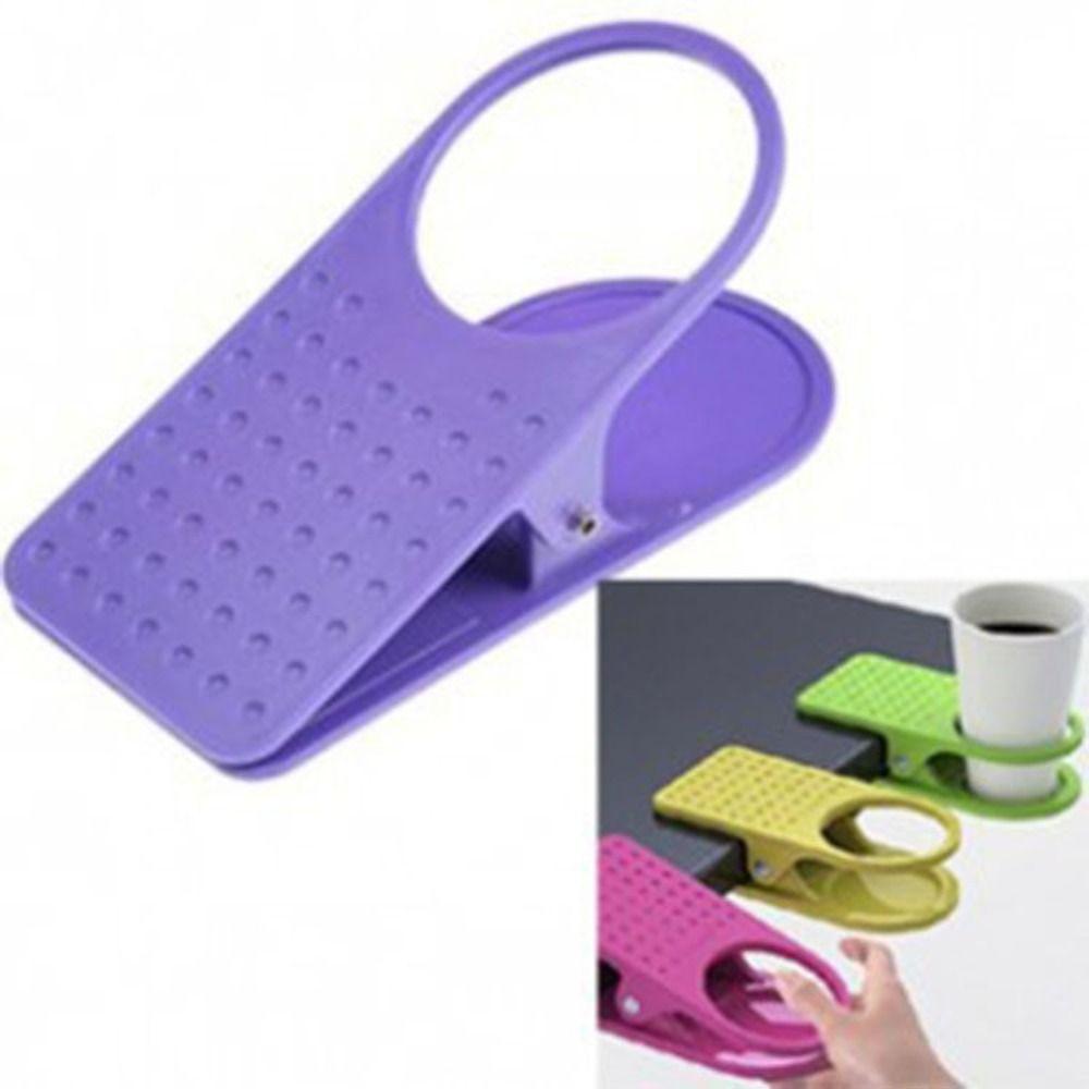 2Pcs Multi-functional Clip on Table Cup Holder Creative Desk Drinks Bracket Office 2Pcs Random Color 
2Pcs Multi-functional Clip on Table Cup Holder Creative Desk Drinks Bracket Office 2Pcs Random Color