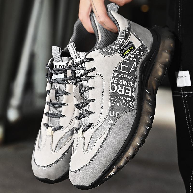 Spring and Autumn men s shoes first layer cowhide thick sole trend versatile sports and leisure shoes shock absorption lightweight leather trave 39
Spring and Autumn men s shoes first layer cowhide thick sole trend versatile sports and leisure shoes shock absorption lightweight leather trave 39