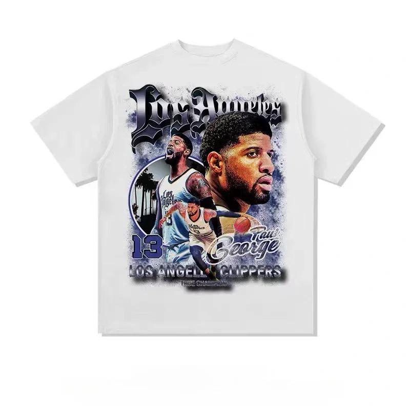 Stylish Black Paul George LA Clippers Vintage Graphic Casual Cotton Short-Sleeve T-Shirt XXXL
Stylish Black Paul George LA Clippers Vintage Graphic Casual Cotton Short-Sleeve T-Shirt XXXL