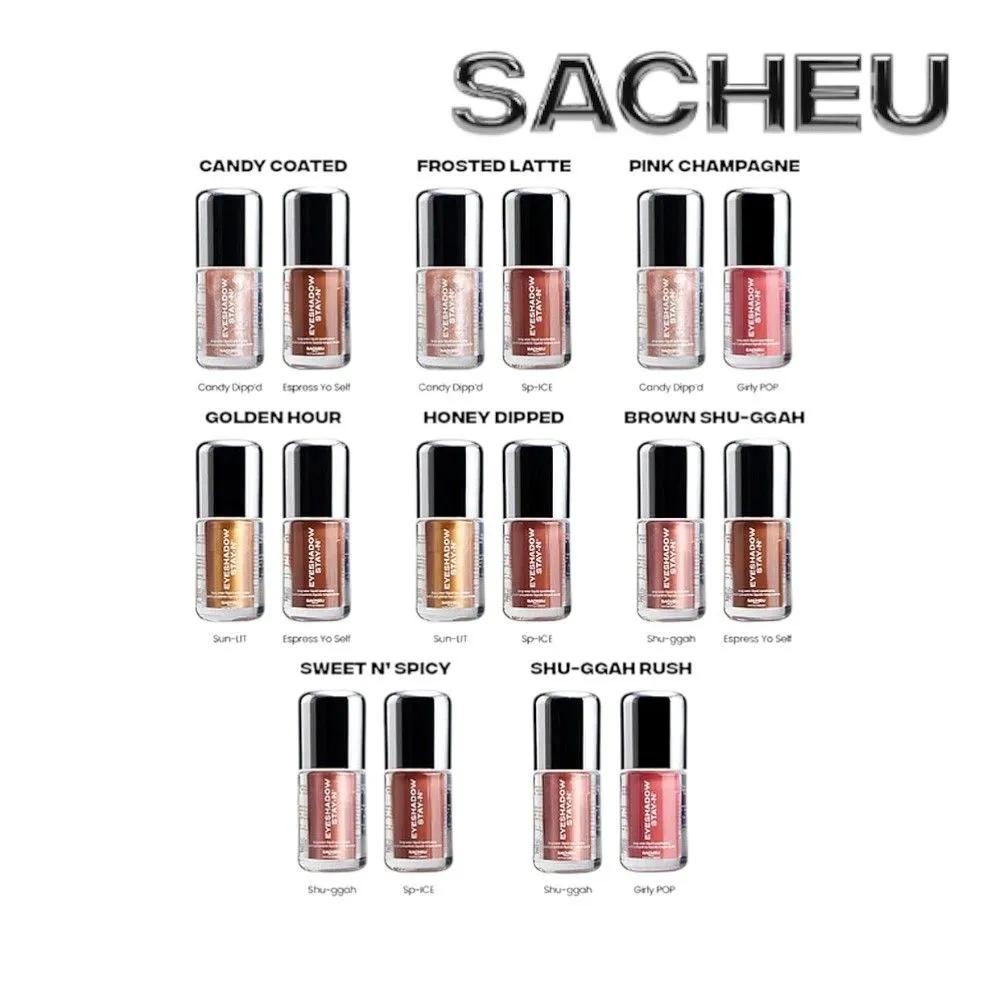 SACHEU Iconic Duo Liquid Eyeshadow Pink Champagne
SACHEU Iconic Duo Liquid Eyeshadow Pink Champagne