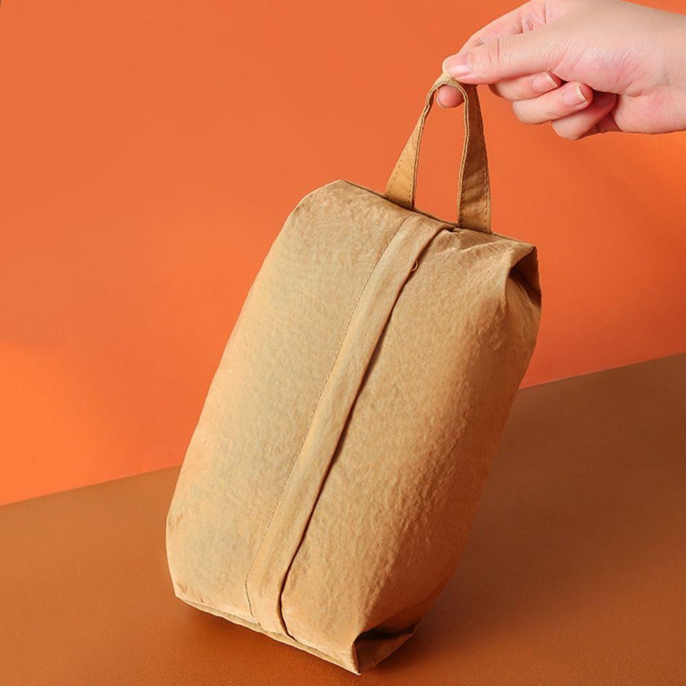 Large Capacity Ins Simple Cosmetic Bag Pure Color Travel Wash Bag Nylon Makeup Bag Outdoor
Large Capacity Ins Simple Cosmetic Bag Pure Color Travel Wash Bag Nylon Makeup Bag Outdoor
