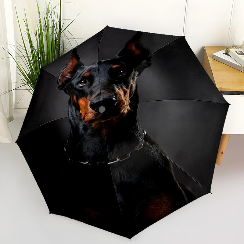 1pc Cute dog pattern Umbrella Portable Folding Umbrella Iron Frame Hole Bone Structure Outdoor Home Umbrella
1pc Cute dog pattern Umbrella Portable Folding Umbrella Iron Frame Hole Bone Structure Outdoor Home Umbrella