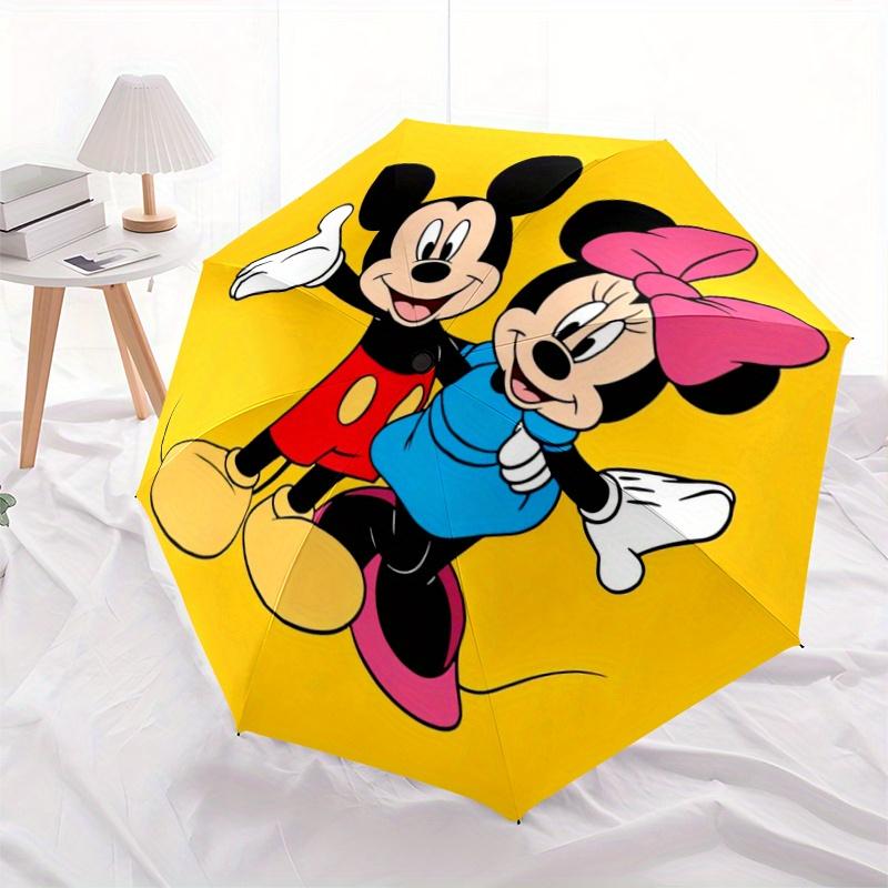 1pc Mickey Mouse Minnie Mouse Automatic Opening and Closing Umbrella, Lightweight 3-Fold, With Cute Cartoon Characters, Suitable for Home, O
1pc Mickey Mouse Minnie Mouse Automatic Opening and Closing Umbrella, Lightweight 3-Fold, With Cute Cartoon Characters, Suitable for Home, O