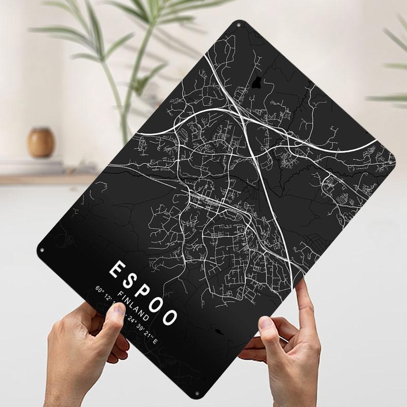 Espoo Dark Map Tin Plaque Poster Customized Wall Art Retro Vintage Metal Signs for Man Cave Bedroom Decoration Room Office Decor 20x30cm(7.8x11.8inch)
Espoo Dark Map Tin Plaque Poster Customized Wall Art Retro Vintage Metal Signs for Man Cave Bedroom Decoration Room Office Decor 20x30cm(7.8x11.8inch)