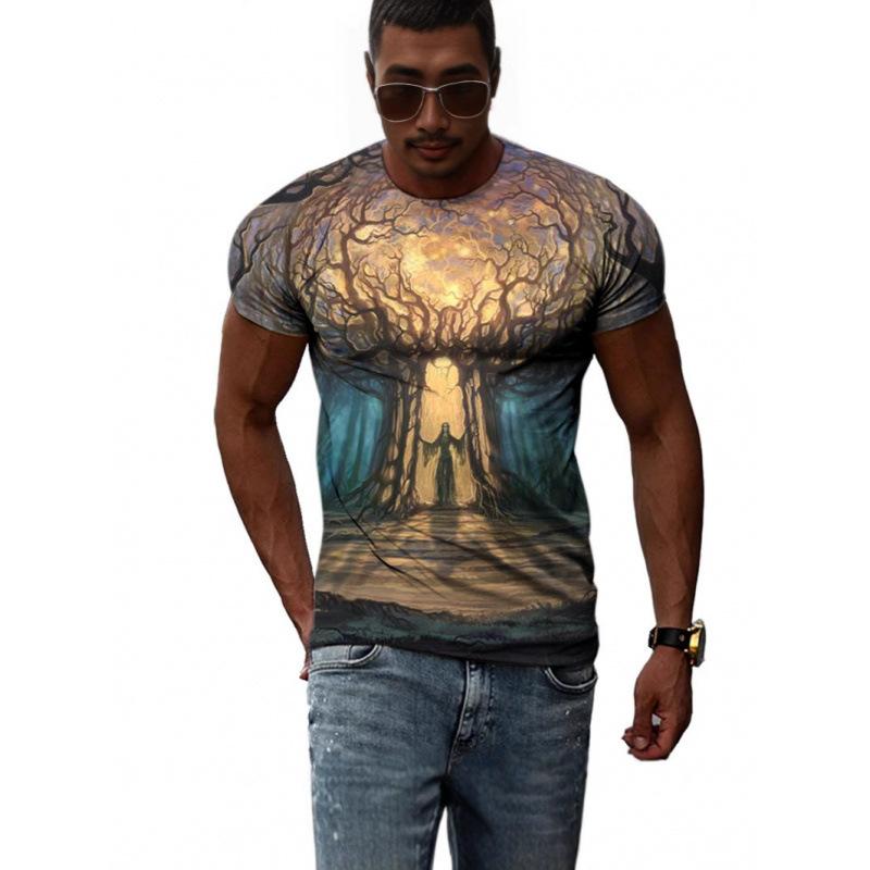 Casual Top Men s T-shirt 3D Printed Landscape Fashion Trend Printed Short Sleeved Shirt 6XL
Casual Top Men s T-shirt 3D Printed Landscape Fashion Trend Printed Short Sleeved Shirt 6XL