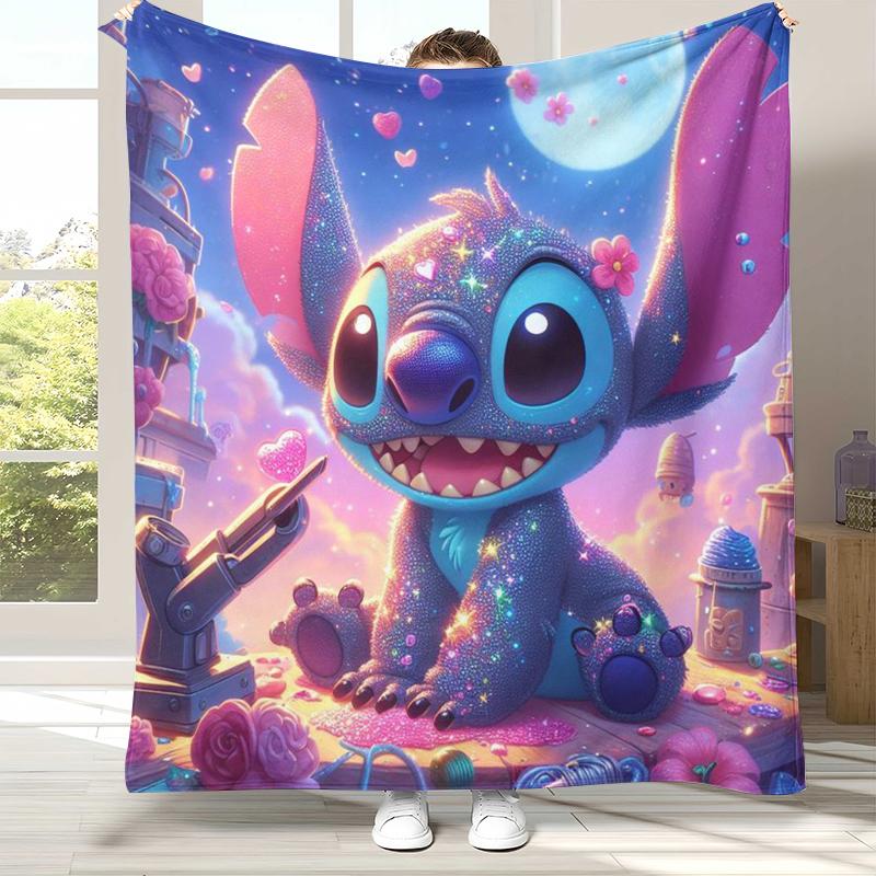 Kawaii S-Stitch Cartoon Flannel Blanket,Ultra Soft Warm Plush Throw for Home Bedroom Bed Sofa Cover Camping Picnic gift kids 75x90cm
Kawaii S-Stitch Cartoon Flannel Blanket,Ultra Soft Warm Plush Throw for Home Bedroom Bed Sofa Cover Camping Picnic gift kids 75x90cm