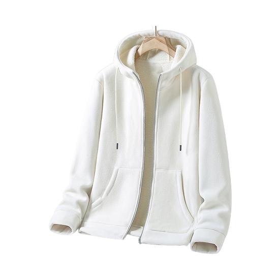 Чоловіче осінньо-зимове пальто з капюшоном і застібкою-блискавкою, довгі рукави, шнурок, вільний, товстий, теплий однотонний кардиган, щодня, куртка-худі L білий
Чоловіче осінньо-зимове пальто з капюшоном і застібкою-блискавкою, довгі рукави, шнурок, вільний, товстий, теплий однотонний кардиган, щодня, куртка-худі L білий