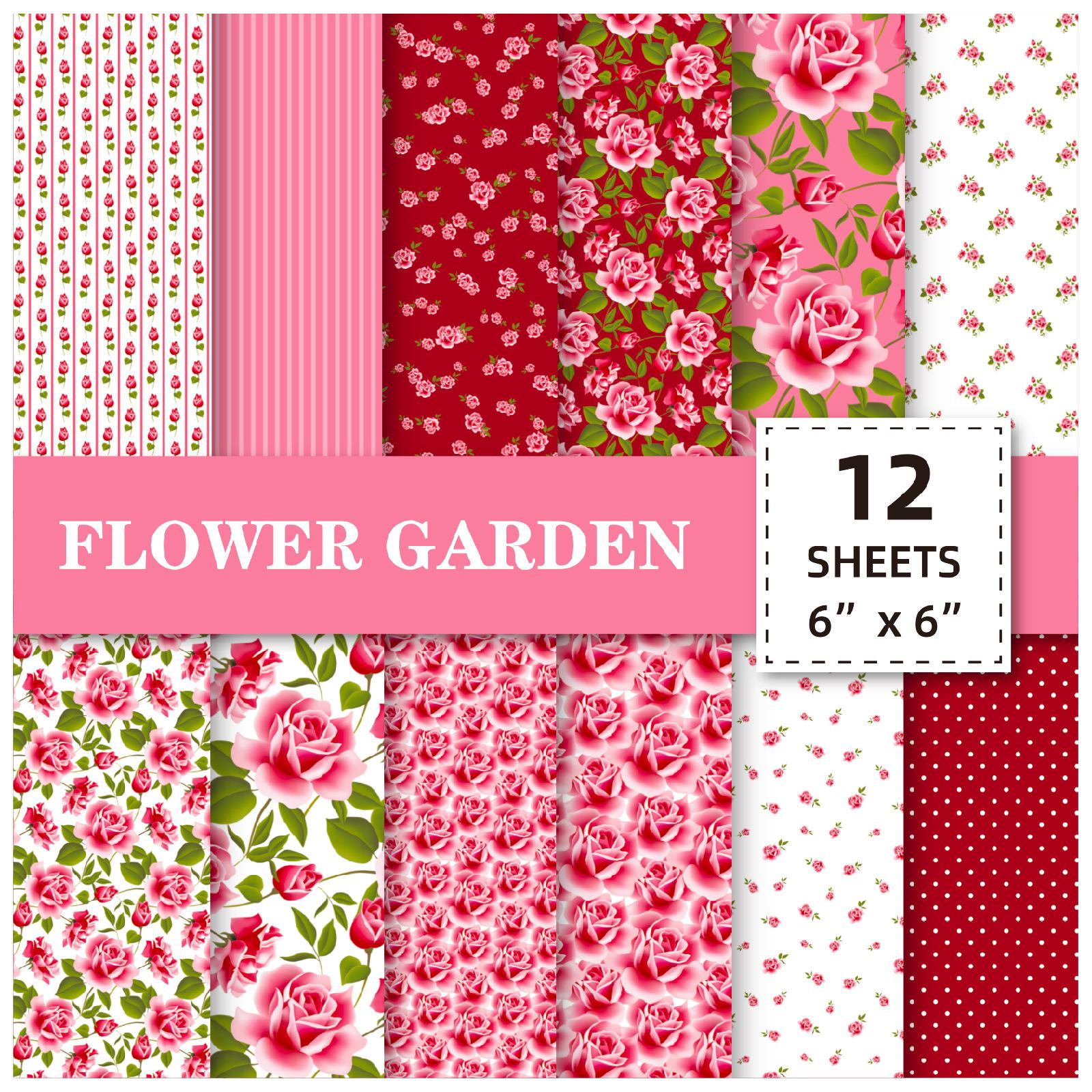 12 Pink Flowers Valentine S Day Diy Album Scrapbook Background Paper Card Hand Account Material Paper 15cm*15cm
12 Pink Flowers Valentine S Day Diy Album Scrapbook Background Paper Card Hand Account Material Paper 15cm*15cm