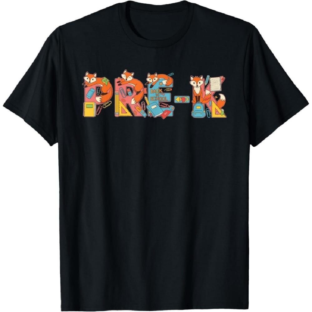 Funny Fox Pre K Back to School Kids Boys Girls T-Shirt XXXXXL чорний
Funny Fox Pre K Back to School Kids Boys Girls T-Shirt XXXXXL чорний
