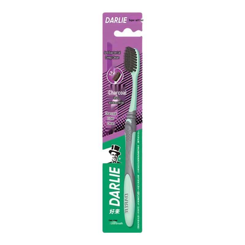 Darlie Charcoal Clean Toothbrush & Zhonghua Toothpaste Set
Darlie Charcoal Clean Toothbrush & Zhonghua Toothpaste Set