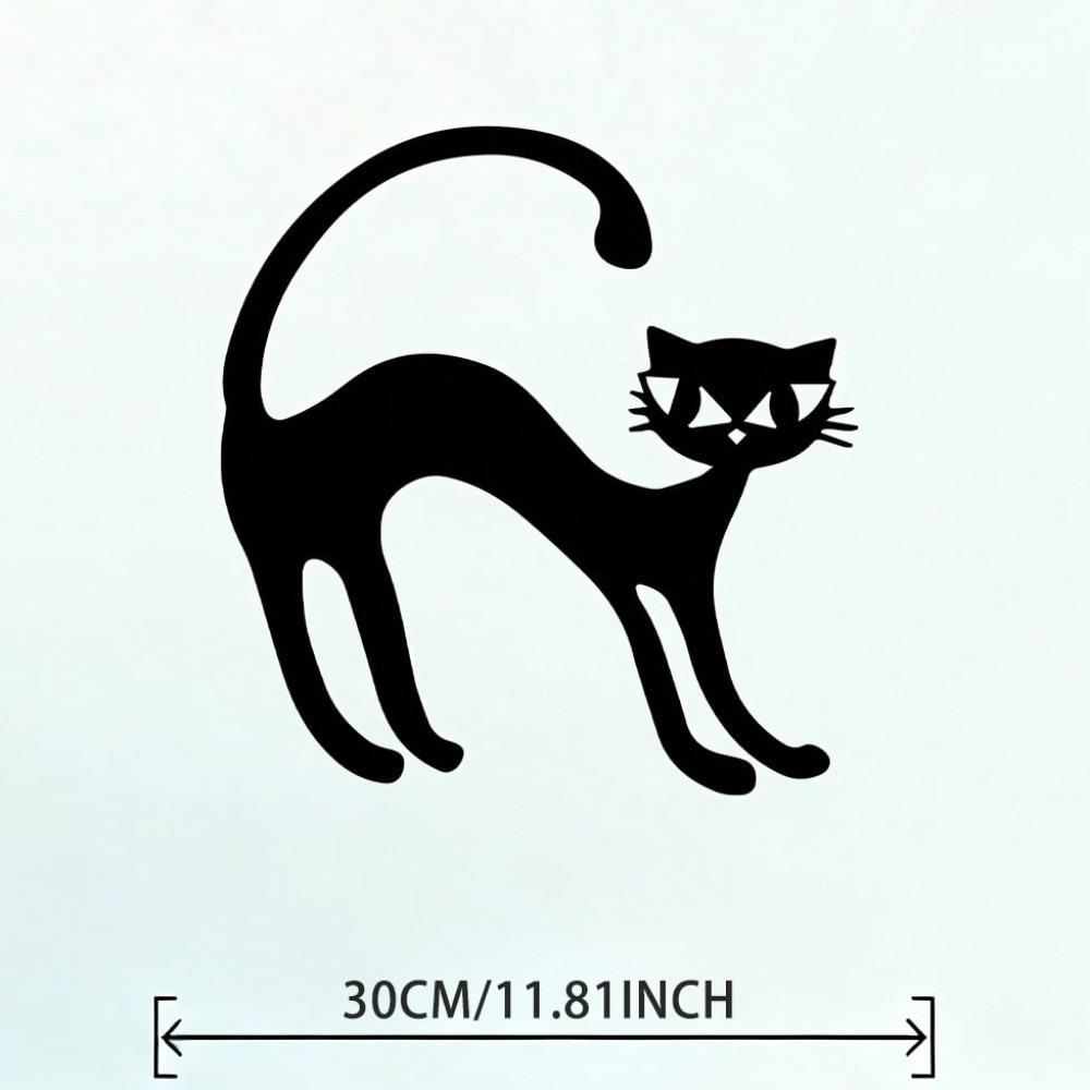 Black Cat Metal Wall Art, Weatherproof Iron Sculpture for Garden Fence Outdoor Decor, Cat Lover Gift for Halloween Christmas різнокольоровий
Black Cat Metal Wall Art, Weatherproof Iron Sculpture for Garden Fence Outdoor Decor, Cat Lover Gift for Halloween Christmas різнокольоровий