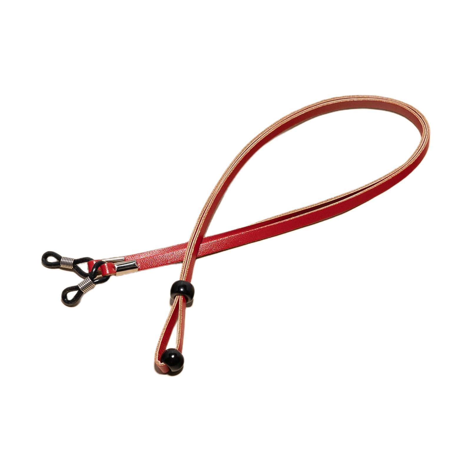 Adjustable PU Leather Eyeglass Straps For Men And Women Anti Slip Sunglasses Holder Set 2
Adjustable PU Leather Eyeglass Straps For Men And Women Anti Slip Sunglasses Holder Set 2