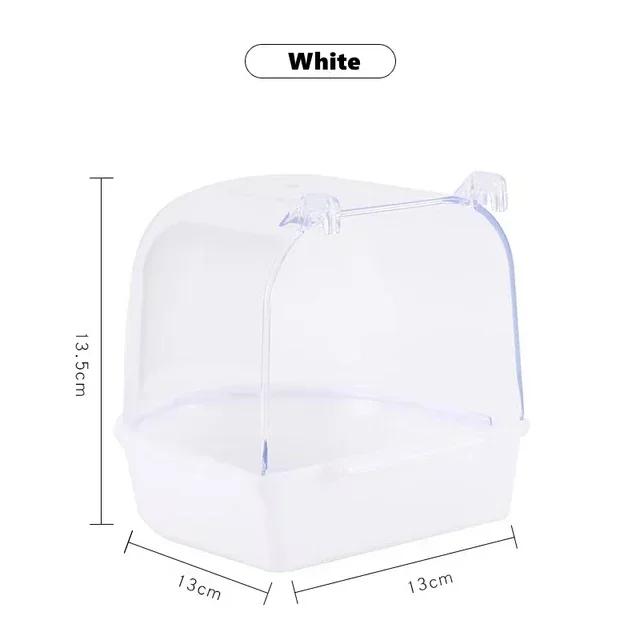 Bird Hanging Bath Cube Parrots Bathtub Bathtub Shower Box Cage Accessory for Little Bird Canary Budgerigar Cockatiel Lovebird белый
Bird Hanging Bath Cube Parrots Bathtub Bathtub Shower Box Cage Accessory for Little Bird Canary Budgerigar Cockatiel Lovebird белый