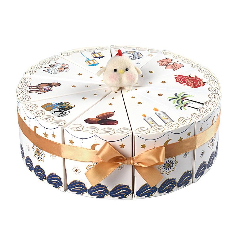 Triangle Cake-Shaped Surprise Party Gift Boxes - White, 10-Pack
Triangle Cake-Shaped Surprise Party Gift Boxes - White, 10-Pack