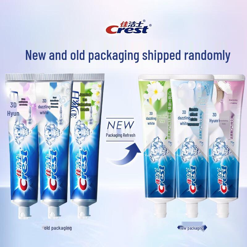 Crest 3D White Baking Soda Whitening Toothpaste 3-Pack
Crest 3D White Baking Soda Whitening Toothpaste 3-Pack