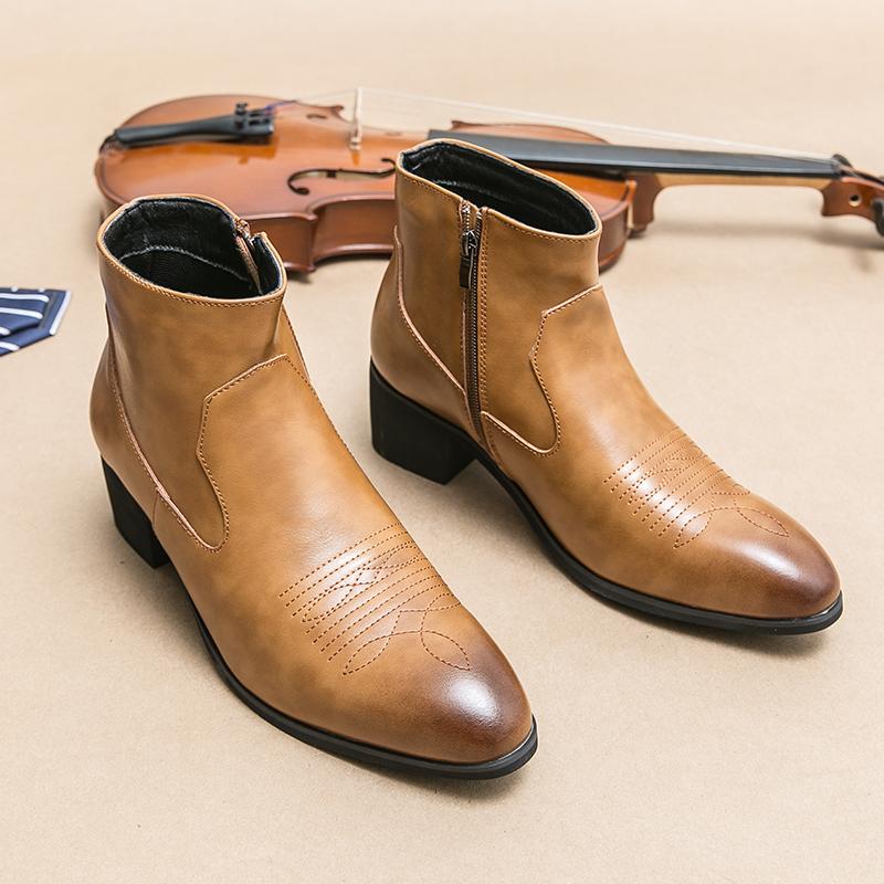 Мода Новые Мужские Ботинки Черные Коричневые Боковая Молния Европейская Мода Острый Носок Принт Деловой Челси Ботинки Роскошные Социальные Мужские Ботинки Размер 38-46 38 жёлтый
Мода Новые Мужские Ботинки Черные Коричневые Боковая Молния Европейская Мода Острый Носок Принт Деловой Челси Ботинки Роскошные Социальные Мужские Ботинки Размер 38-46 38 жёлтый