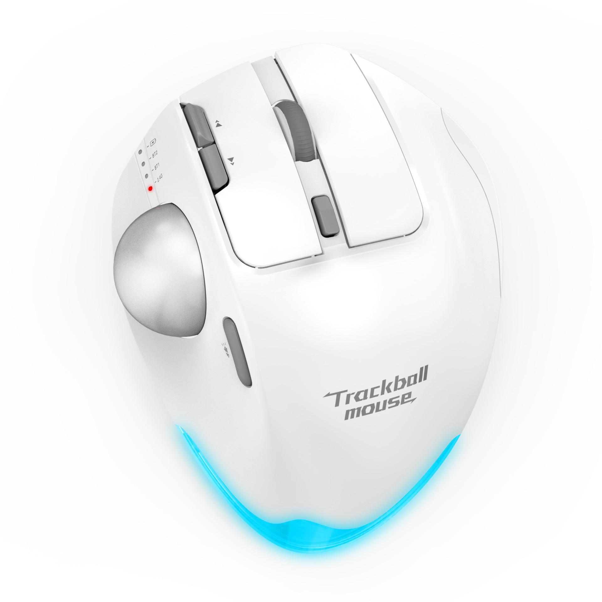 Master F33 Dual-Mode RGB Wireless Trackball: Ergonomic, Programmable, Rechargeable Mouse білий
Master F33 Dual-Mode RGB Wireless Trackball: Ergonomic, Programmable, Rechargeable Mouse білий