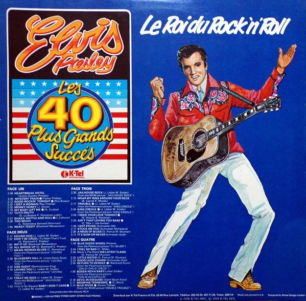 LP Record ELVIS PRESLEY Les 40 Plus Grands Succs EP001 KTel 1976 France Rock Used
LP Record ELVIS PRESLEY Les 40 Plus Grands Succs EP001 KTel 1976 France Rock Used