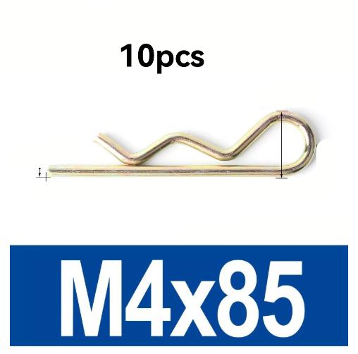 10-Pack M4*85 Open Pullers Easy Installation and Tool-Free Removal - Reusable for Suspension Pullers, Machinery, and Vehicles Ca 10pcs
10-Pack M4*85 Open Pullers Easy Installation and Tool-Free Removal - Reusable for Suspension Pullers, Machinery, and Vehicles Ca 10pcs