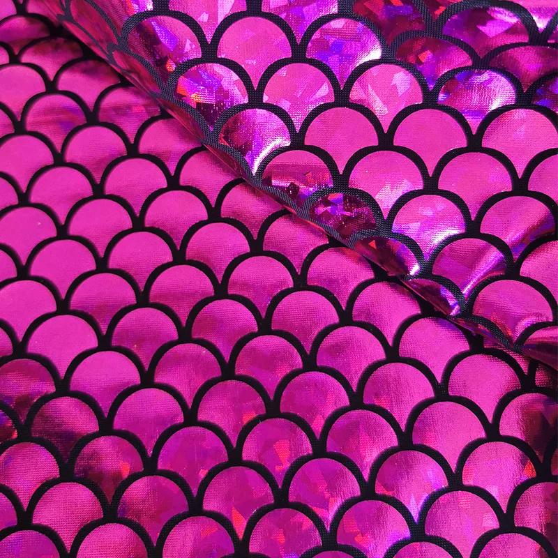 100x150cm Sparkly Scale Mermaid Laser Fabric Spandex Stretch Fabric for DIY Sewing Dress Tail Swimwear Stage Cosplay Costume 100x150cm розы красного
100x150cm Sparkly Scale Mermaid Laser Fabric Spandex Stretch Fabric for DIY Sewing Dress Tail Swimwear Stage Cosplay Costume 100x150cm розы красного