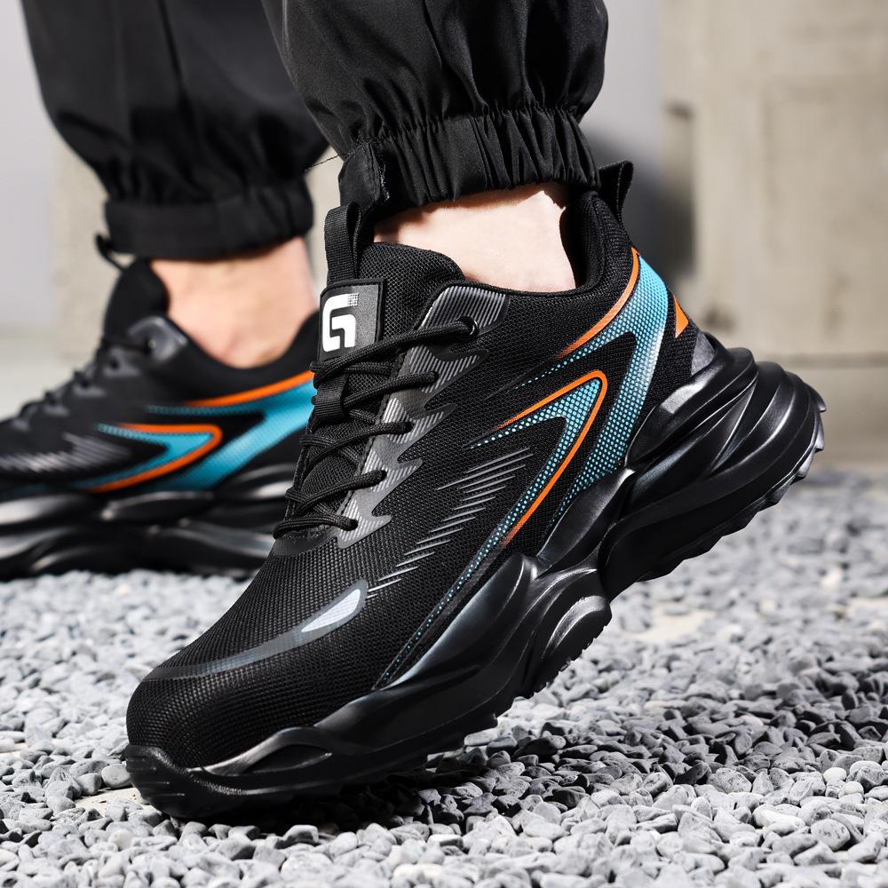 Fashion Breathable Steel Toe Safety Shoes Men Work Safety Boots Puncture Proof Sport Work Sneakers Male Construction Security Sneakers 45
Fashion Breathable Steel Toe Safety Shoes Men Work Safety Boots Puncture Proof Sport Work Sneakers Male Construction Security Sneakers 45