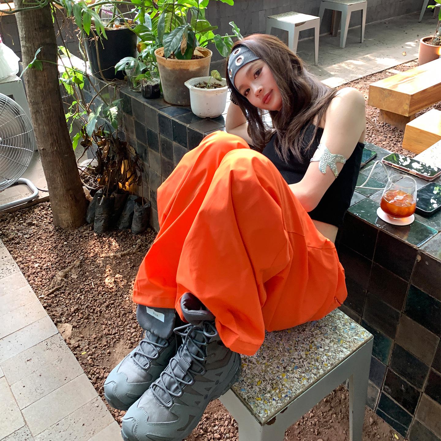 Eye-Catching Orange Women s Outdoor Casual Work Pants - 2026 Spring/Summer Straight Leg, Thin, Sweet & Spicy. S
Eye-Catching Orange Women s Outdoor Casual Work Pants - 2026 Spring/Summer Straight Leg, Thin, Sweet & Spicy. S