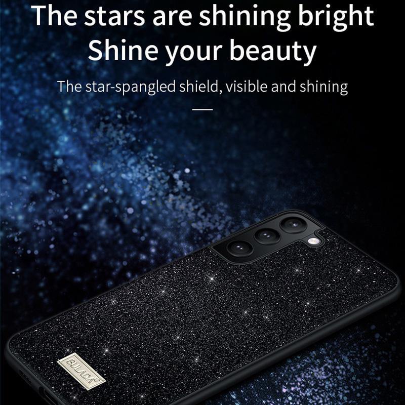 SULADA For Samsung Galaxy S24 Ultra PU Leather+PC+TPU Cell Phone Cases Glitter Sequins Back Cover Black 
SULADA For Samsung Galaxy S24 Ultra PU Leather+PC+TPU Cell Phone Cases Glitter Sequins Back Cover Black