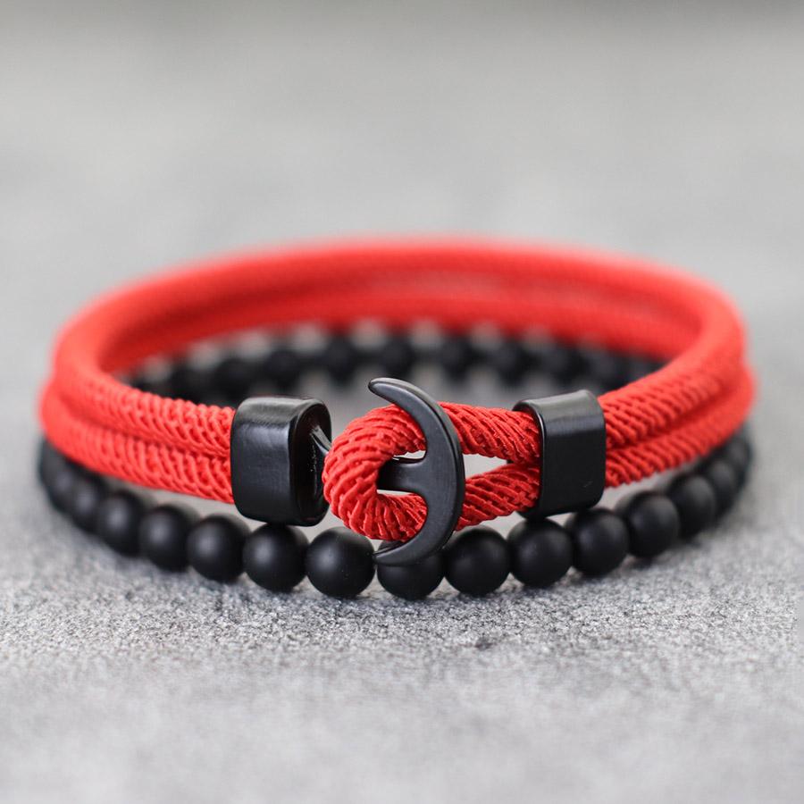2026 New 2Pcs Men Bracelet Set Selected High Quality 4mm Rope No Fading Or Deforming 6 Colors Available Leisure Accessories красный
2026 New 2Pcs Men Bracelet Set Selected High Quality 4mm Rope No Fading Or Deforming 6 Colors Available Leisure Accessories красный