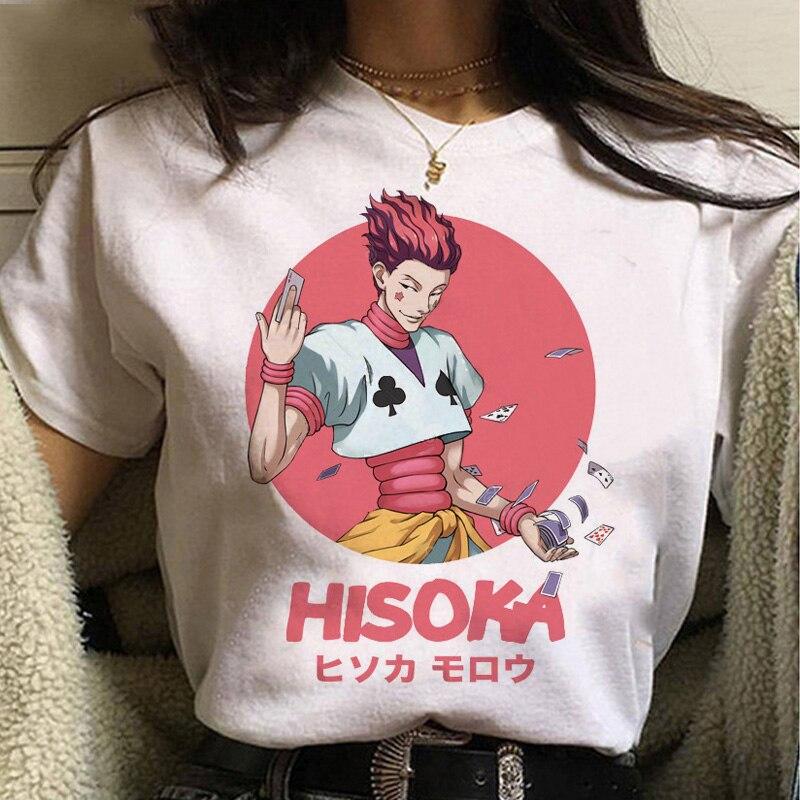 HISOKA MOROW Печать футболка Дамы Каваи Летний Top Cartoon футболка Популярные аниме Хантер X Охотник футболка Harajuku женская футболка
HISOKA MOROW Печать футболка Дамы Каваи Летний Top Cartoon футболка Популярные аниме Хантер X Охотник футболка Harajuku женская футболка