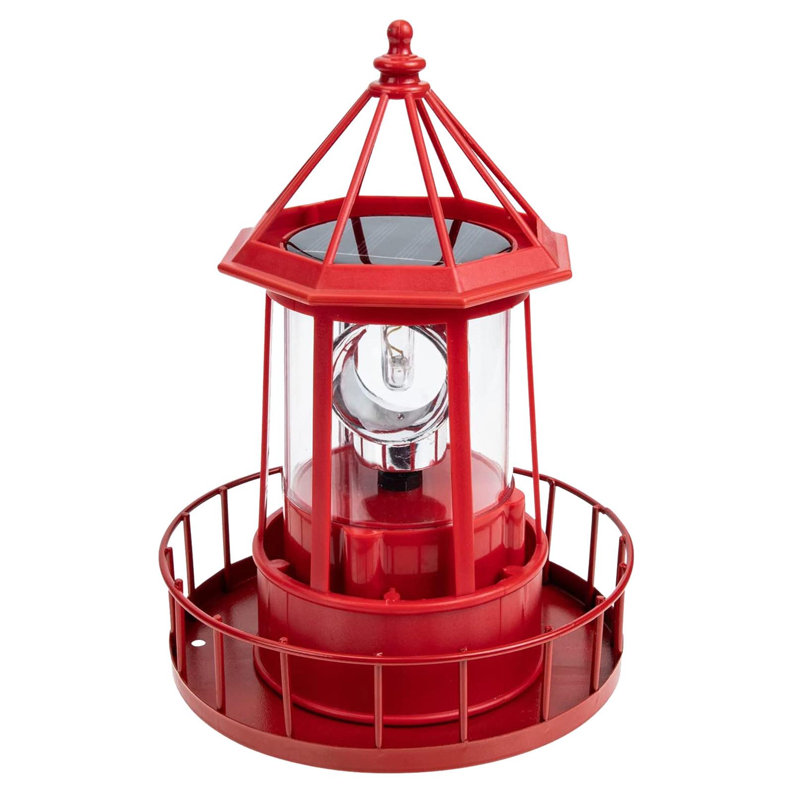 Solar Powered Rotating Lighthouse LED Lawn Light Outdoor Garden Decorative Light with Metal Frame and Glass Enclosure for Yard Pathway One Size красный
Solar Powered Rotating Lighthouse LED Lawn Light Outdoor Garden Decorative Light with Metal Frame and Glass Enclosure for Yard Pathway One Size красный