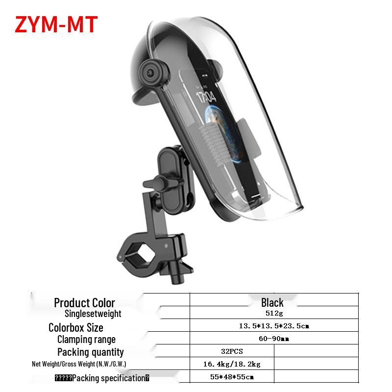 Electric Vehicle & Motorcycle Phone Mount with Sunshade and Rain Protection
Electric Vehicle & Motorcycle Phone Mount with Sunshade and Rain Protection