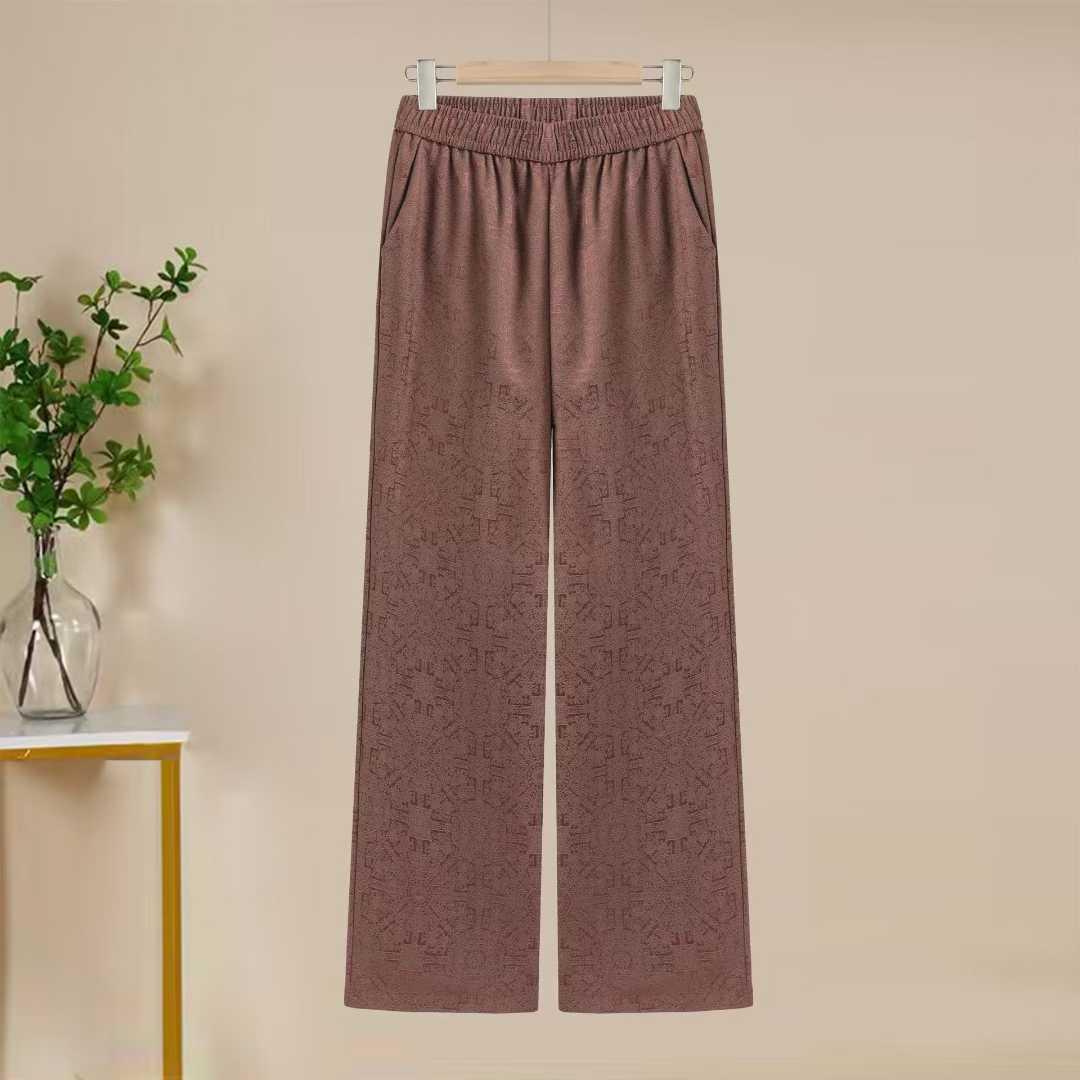 New High-end Women s Anti-wrinkle Acetate Jacquard Wide-leg Pants - Spring/Autumn Style, Casual High-waisted Straight-leg Design 4XL (135-150 jin) кавовий
New High-end Women s Anti-wrinkle Acetate Jacquard Wide-leg Pants - Spring/Autumn Style, Casual High-waisted Straight-leg Design 4XL (135-150 jin) кавовий