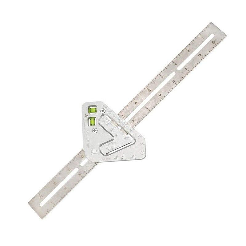 1pcs Triangle Ruler Protractor Angle Ruler Woodworking Tool with Bubble Level Revolutionary Carpentry Tool Measuring Tools серебряный
1pcs Triangle Ruler Protractor Angle Ruler Woodworking Tool with Bubble Level Revolutionary Carpentry Tool Measuring Tools серебряный