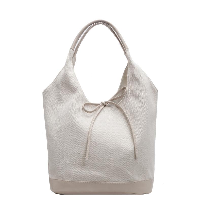 Сумка для подмышек Женская большая сумка Сумка на плечо большой вместимости бежевый