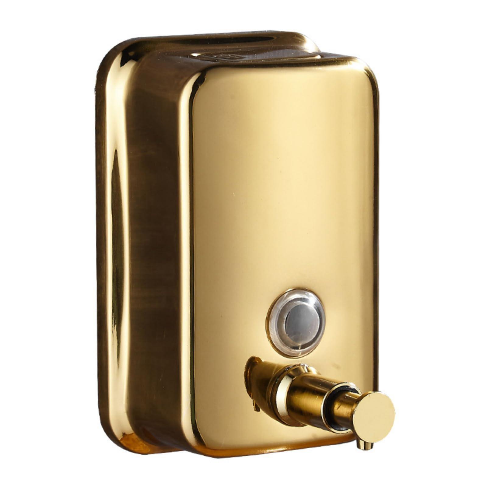 Настенный дозатор мыла из нержавеющей стали, большой емкости, коммерческий класс для ванной комнаты, ресторана отеля или домашнего использования, антикоррозийный дизайн золотой
Настенный дозатор мыла из нержавеющей стали, большой емкости, коммерческий класс для ванной комнаты, ресторана отеля или домашнего использования, антикоррозийный дизайн золотой