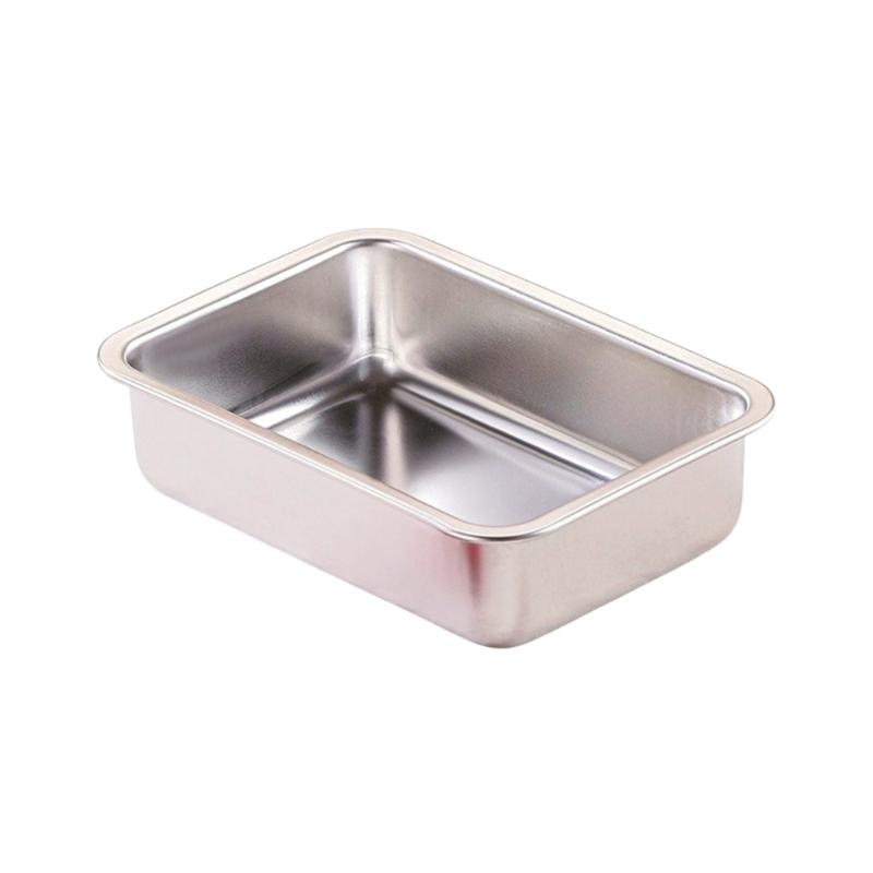 Practical Rectangular Cake Tins Efficient Stainless Steel Oven Tray For Roasting Baking Healthy And Rusts Resistant серебряный
Practical Rectangular Cake Tins Efficient Stainless Steel Oven Tray For Roasting Baking Healthy And Rusts Resistant серебряный