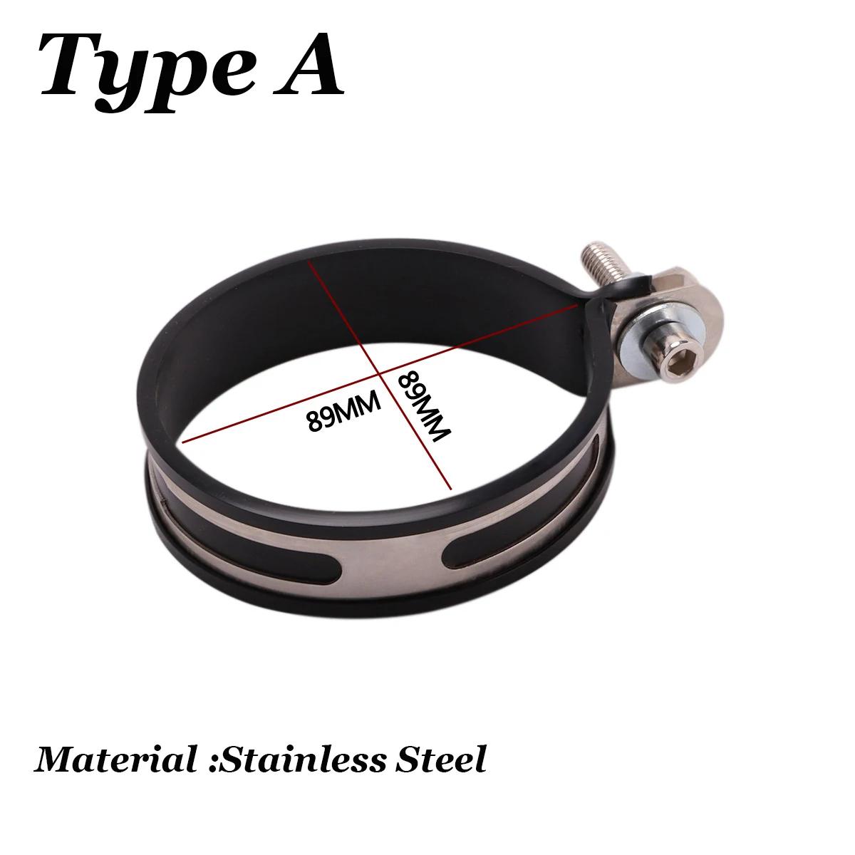 Design Universal Motorcycle Exhaust Motorcycle Muffler Carbon Fiber Exhaust Pipe Clamp Holder Fixed Ring Support Bracket A
Design Universal Motorcycle Exhaust Motorcycle Muffler Carbon Fiber Exhaust Pipe Clamp Holder Fixed Ring Support Bracket A