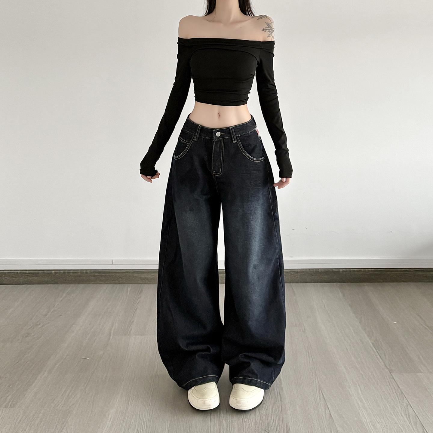American Style Union Jack Loose Wide-Leg Jeans in Dark Blue S темно-синий
American Style Union Jack Loose Wide-Leg Jeans in Dark Blue S темно-синий