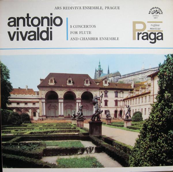 LP Record ANTONIO VIVALDI ARS REDIVIVA ENSEM 5 Concertos For Flute And Chamber E SUAST50671 SUPRAPHON 1982 Czechoslov Classical Used
LP Record ANTONIO VIVALDI ARS REDIVIVA ENSEM 5 Concertos For Flute And Chamber E SUAST50671 SUPRAPHON 1982 Czechoslov Classical Used