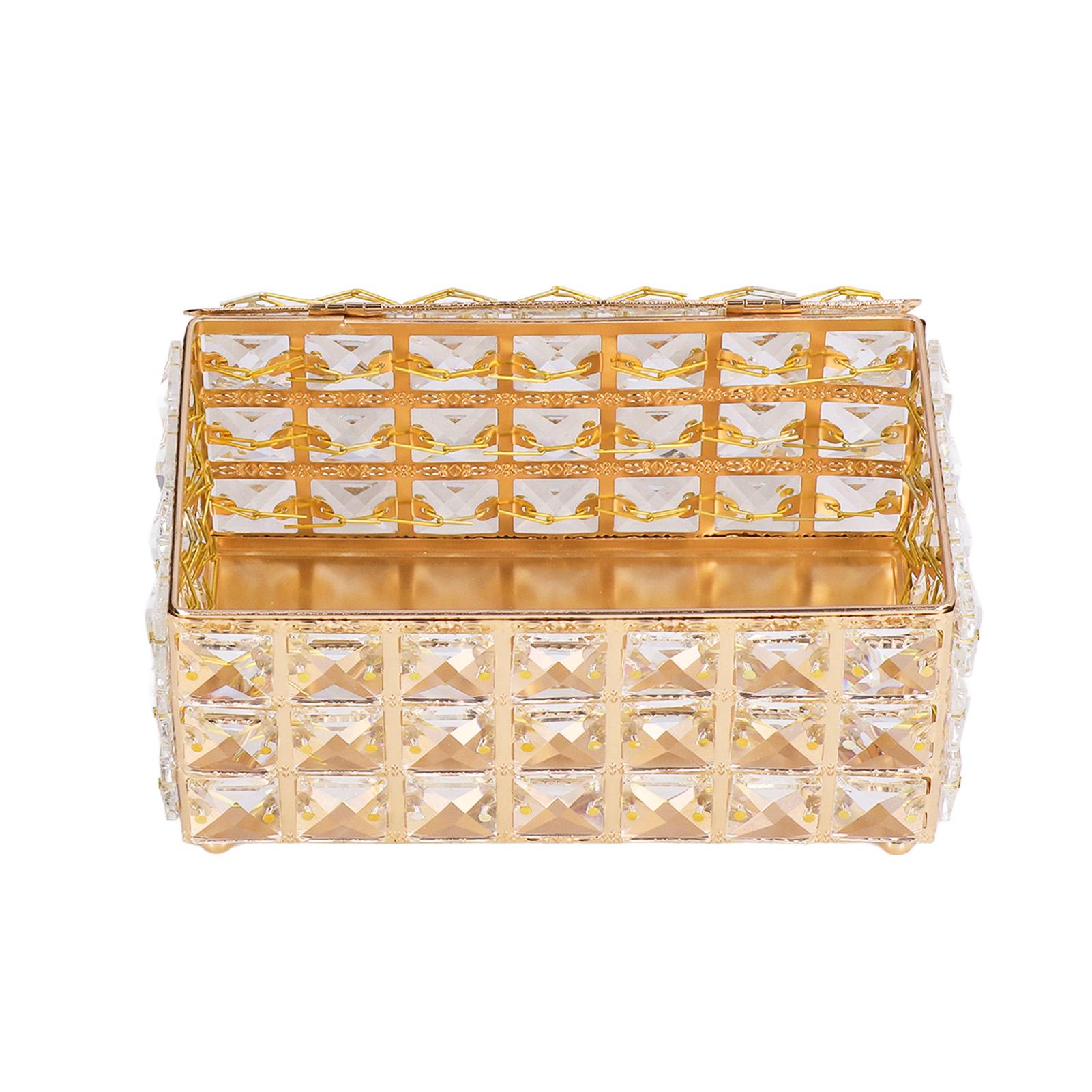 Tissue Box Holder Multifunctional Fashionable Design Exquisite Sturdy Durable Tissue HolderGold золотой
Tissue Box Holder Multifunctional Fashionable Design Exquisite Sturdy Durable Tissue HolderGold золотой