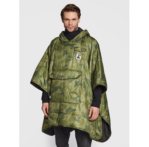 Пончо 221ACU5601 зеленое, свободного кроя S/M
Пончо 221ACU5601 зеленое, свободного кроя S/M