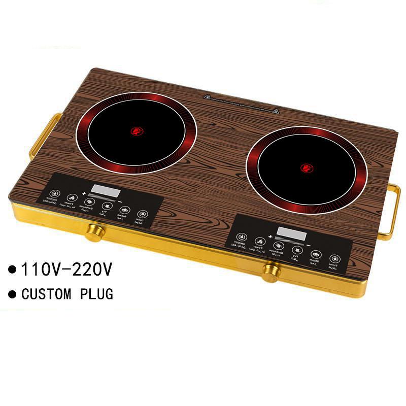 3500W Dual Head Electric Ceramic Stove Household Intelligent Timed Heating Electric Stove Aluminum Iron Ceramic Cookware
3500W Dual Head Electric Ceramic Stove Household Intelligent Timed Heating Electric Stove Aluminum Iron Ceramic Cookware