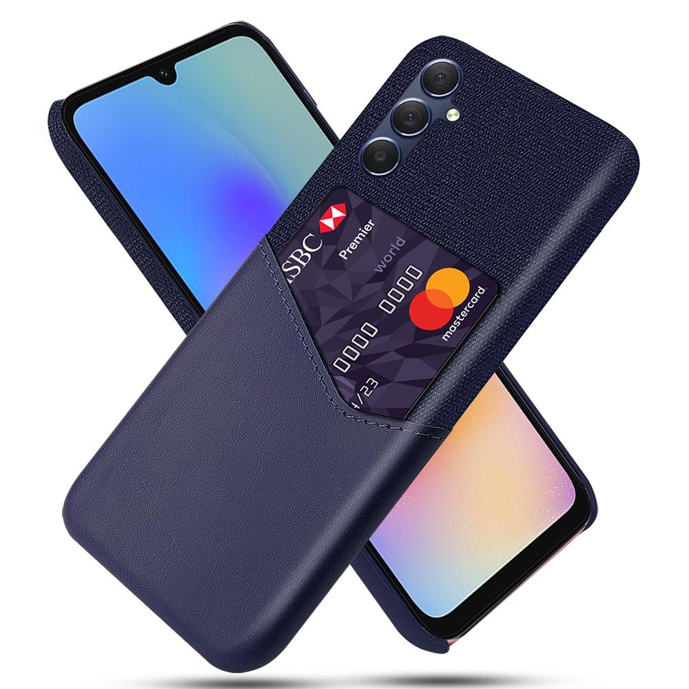 For Samsung Galaxy A05s 4G Case Cloth+PU+PC Card Holder Mobile Phone Back Shell Blue
For Samsung Galaxy A05s 4G Case Cloth+PU+PC Card Holder Mobile Phone Back Shell Blue