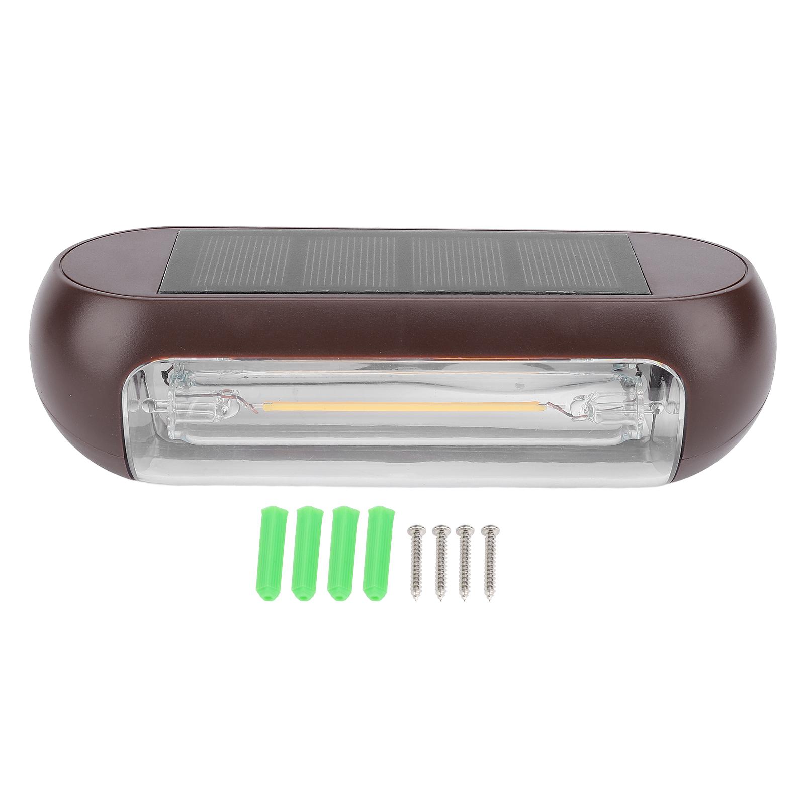 2Pcs Outdoor Solar Fence Light Beautiful Lighting Effect IP44 Water Resistant Outside Solar Deck
2Pcs Outdoor Solar Fence Light Beautiful Lighting Effect IP44 Water Resistant Outside Solar Deck