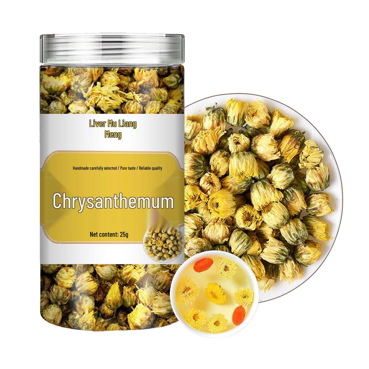 Chrysanthemum Tea Cake - Loose Leaf Four Seasons Blend with Gongju White & Yellow Chrysanthemum
Chrysanthemum Tea Cake - Loose Leaf Four Seasons Blend with Gongju White & Yellow Chrysanthemum