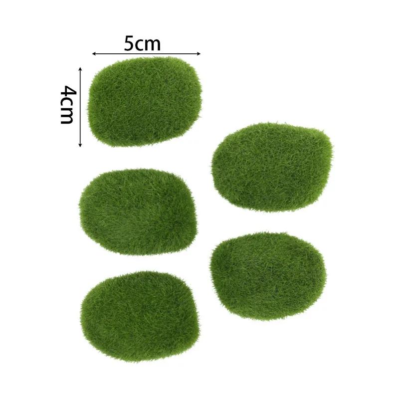 Моделирование камня из мха, искусственный мох, каменный шар, поддельное зеленое растение для домашнего сада, микроландшафтный горшок, украшение для творческих поделок 5PCS
Моделирование камня из мха, искусственный мох, каменный шар, поддельное зеленое растение для домашнего сада, микроландшафтный горшок, украшение для творческих поделок 5PCS