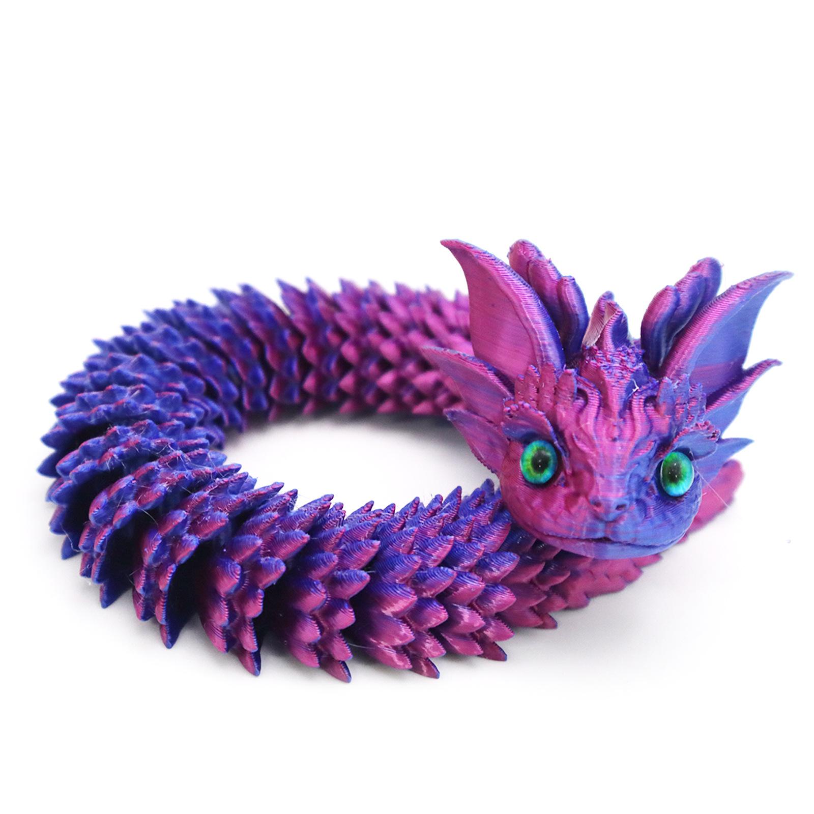 3D Printed Beauty Snake Toy Multi-joint Movable Statue Snake Creative Snake Model Sensory Toy Desktop Ornament Kids Gift
3D Printed Beauty Snake Toy Multi-joint Movable Statue Snake Creative Snake Model Sensory Toy Desktop Ornament Kids Gift