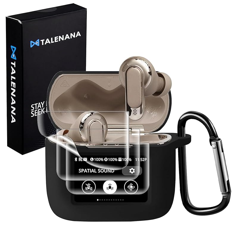TALENANA For JBL TOUR PRO 3 case cover 3 cover [Protective film*3 Made of silicone Full protection Fall prevention Scratch prevention Shockproof Can
TALENANA For JBL TOUR PRO 3 case cover 3 cover [Protective film*3 Made of silicone Full protection Fall prevention Scratch prevention Shockproof Can