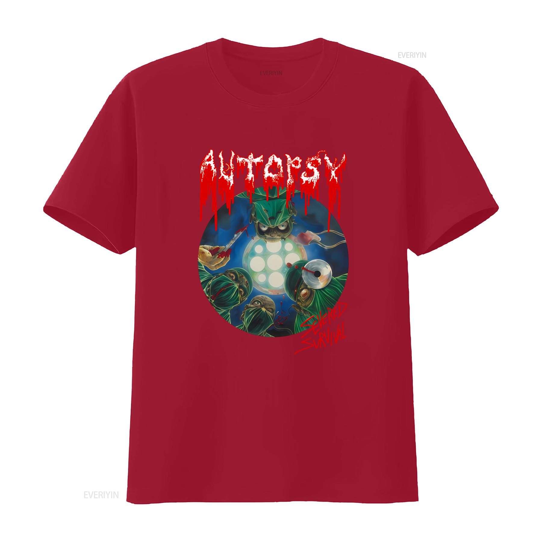 Autopsy American Death Metal Band Inspired T Shirt for Fans S 5XL Severed Survival Design vintage Washed Slightly Comfortable S
Autopsy American Death Metal Band Inspired T Shirt for Fans S 5XL Severed Survival Design vintage Washed Slightly Comfortable S